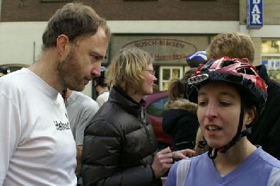 Helmut und Sylvie kurz vor dem Start